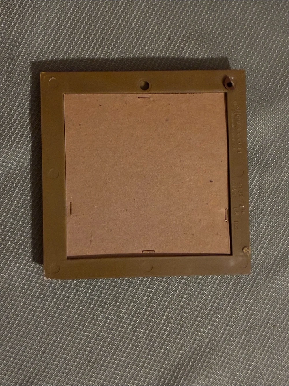Vintage Set of Geometric Gold-Toned Wall Mirrors